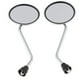 thumbnail image 2 of Espejos laterales traseros para motocicleta Cruiser Chopper ATV Scooter 10mm, 2 of 9