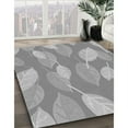 thumbnail image 2 of Ahgly Company Indoor Rectangle Patterned Gray Cloud Gray Area Rugs, 4' x 6', 2 of 6