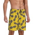 thumbnail image 5 of KLL Summer Pineapple for Men's 1-Pack Shorts,Sleep Pajama Shorts for Men Soft Pj Shorts Men's Pajama Bottoms Sleepwear -3X-Large, 5 of 7