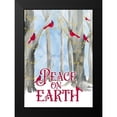 thumbnail image 2 of Reed, Tara 18x24 Black Modern Framed Museum Art Print Titled - Christmas Forest portrait II-Peace on Earth, 2 of 5