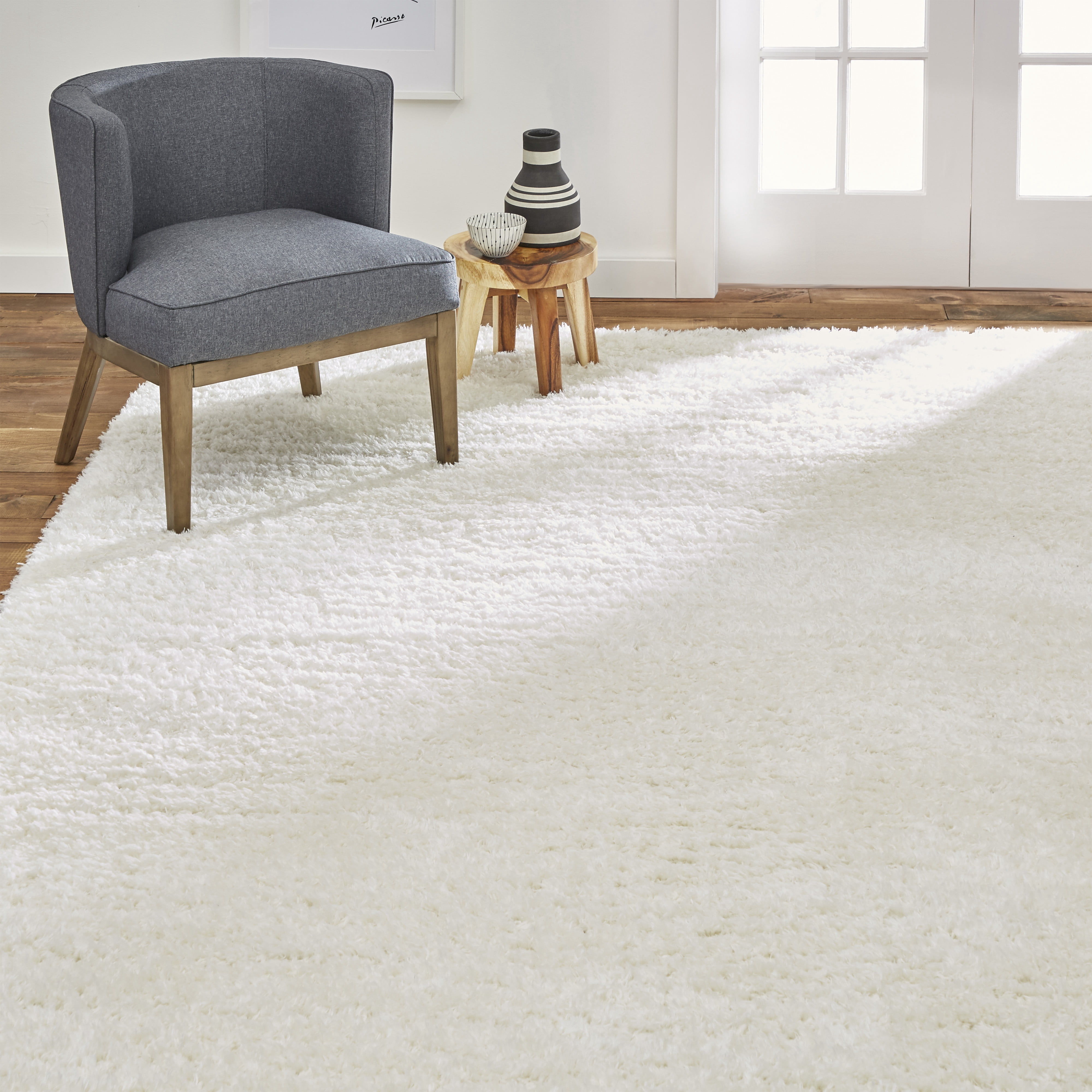 Laura Hill Cambridge Ames Area Rug, Ivory, 1'6"x2'6"