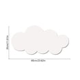 thumbnail image 3 of Cloud Shaped Bulletin Board Adhesive Pin Board Wall Mount Display Board, Cute Cloud-Shaped Thick Board for Photos Notes and Reminders, No-Drill Wall Decor for Kid Room Study and Office Display, 3 of 6
