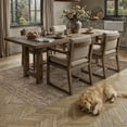 thumbnail image 5 of BERTHMEER 5'x7' Area Rugs for Living Room Bedroom Kitchen Traditional Rugs Vintage Non Slip Washable Dorm Office Oriental Dining Room Floral Rugs Carpets,Golden Brown, 5 of 7