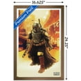 thumbnail image 3 of Star Wars: The Book of Boba Fett - Boba In Canyon Wall Poster, 14.725" x 22.375", Framed, 3 of 3