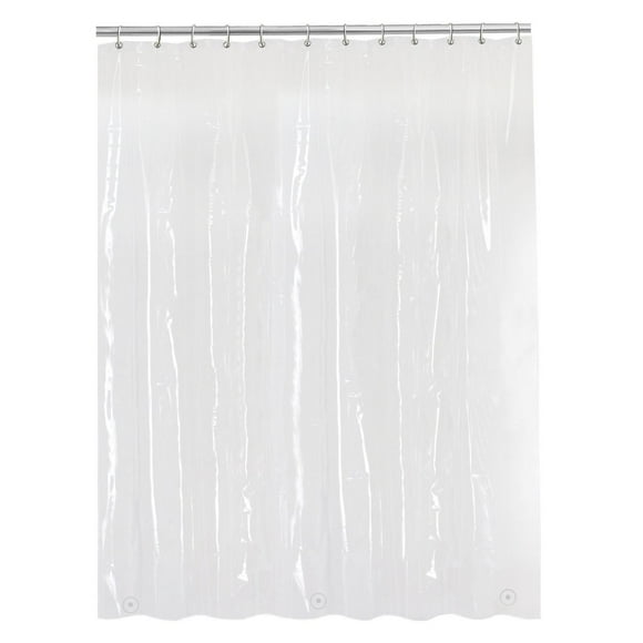 Mainstays Oversized Softy PEVA Shower Liner, 72" x 84", Clear