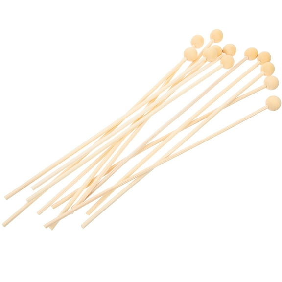LITINKIMI 50Pcs Essential Oil Diffuser Sticks Khaki Wood for Car Use
