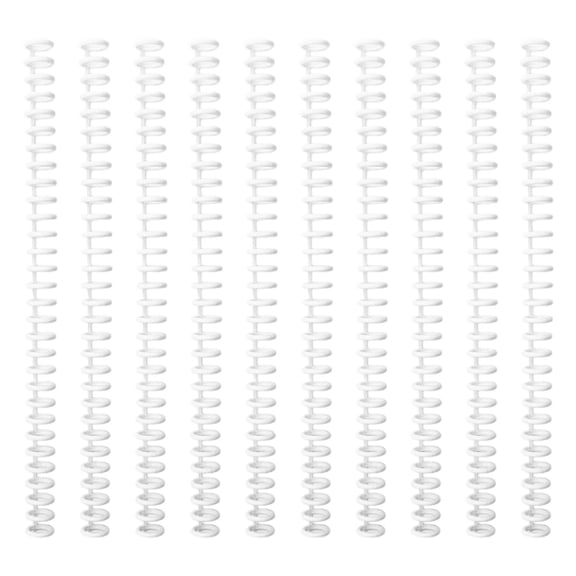 10 Pcs 30 Rings Comb Binding Spines Plastic Binding Combs Office School Supplies for Document Organization