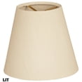 thumbnail image 3 of Royal Designs, Inc. Hardback Empire Chandelier Basic Shade CS-903-6BG-6, Beige, 4 x 6 x 5.5, Pack of 6, 3 of 4