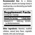 thumbnail image 2 of Suplemento Vitamina B12 Designs for Health 5000 mcg como Metilcobalamina Vegetariano 60 Tabletas de Disolución Rápida designs for health DFH-845554, 2 of 2