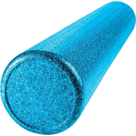 JFIT High Density Foam Roller, Solid Blue, 36-Inch