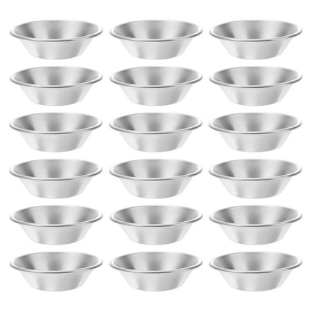 

Hemoton Tart Baking Muffin Molds Mini Egg Cups Foil Cupcake Metal Bakeware Min Aluminum Fruit Pans Pan Mold