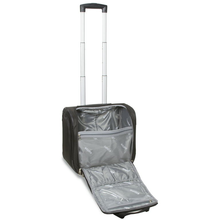 Dejuno Lightweight 15-inch Underseater Rolling Suitcase, Travel