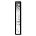 thumbnail image 2 of ArtToFrames 4" x 27" Satin Black Tall Picture Frame, 4x27 inch Black Wood Poster Frame (WOM-1852), 2 of 8