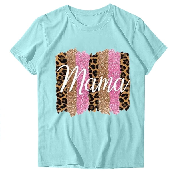 Blusas de Manga Corta para las Mujeres Divertido Impreso Cuello Redondo Tee, Vintage Humor Gráfico Blusas de Primavera para las Mujeres