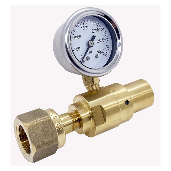 Co2 Air Shifter Regulator for Racing Applications, 100 psi fixed flow pressure (1000-100F-320-G)