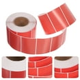 thumbnail image 4 of KAKOWELY Thermal Labels Colorful Labels Thermal Transfer Labels Printer Paper Self-Adhesive Blank Stickers for Office Kitchen Milk Tea Shop (Red)2.36"X1.57"X1.57", 4 of 4