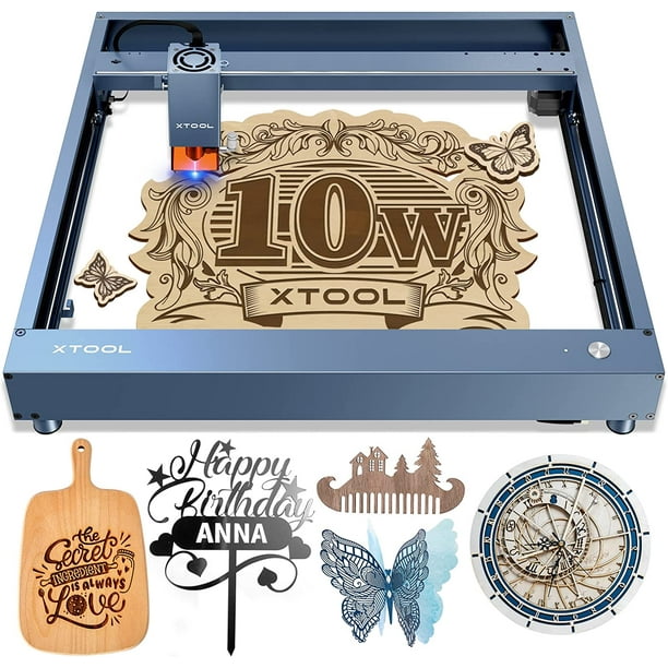 xTool D1 Pro 10w Laser Engraver, 60w Higher Accuracy DIY Diode Laser