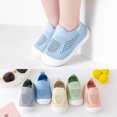 thumbnail image 4 of Baby Toddler First Walking Non-Skid Shoes Infant Boys Girls Soft Sole Breathable Elastic Knitted Mesh Socks Shoes Slip-on Sneakers 6-34 Months, 4 of 8