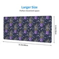 thumbnail image 4 of Vsdgher Lavender Flowers for Mouse Pad with Stitched Edges,Desk mat for Laptop,Computer & PC, Wristing Pad for Gamer,Office & Home,12 x 31.5 in, 4 of 8
