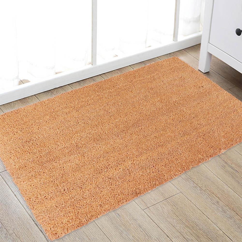 Khall Home Hotel Coconut Fiber Entrance Door Mat NonSlip Floor Pad