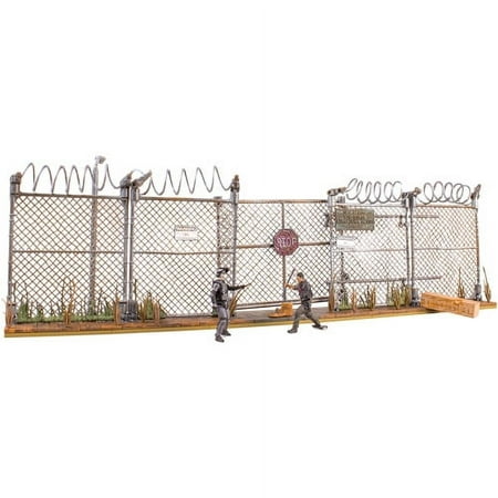 The Walking Dead Prison and Gate