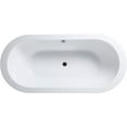 thumbnail image 4 of Vanity Art 71" x 34" Freestanding Bathtub Acrylic Soaking, 4 of 5