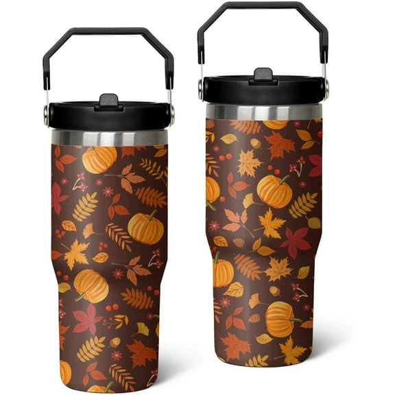 30 oz Fall Tumbler with Handle