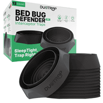 DuoTrap Bed Bug Defender Pro - 12 Pack Bed Bug Interceptors