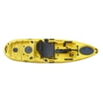 thumbnail image 2 of BKC PK11 10.6' Single Propeller Pedal Drive Fishing Kayak W/Rudder System, Paddle and Upright Back Support Aluminum Frame Seat Person Foot Operated Kayak, 2 of 9