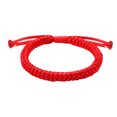 thumbnail image 2 of Pulseras ajustables Minnieouse Budista de cuerda de la suerte color Rojo, 2 of 6