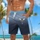 thumbnail image 4 of Pantalones Cortos Casuales para Hombre Imprimir con Bolsillos Pantalones de Playa de Cintura Elástica, Pantalones Cortos de Cintura Elástica para Hombre, 4 of 5