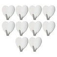 thumbnail image 2 of Ganchos de Pared Multiusos Wosthever 10 Piezas Plata, 2 of 6