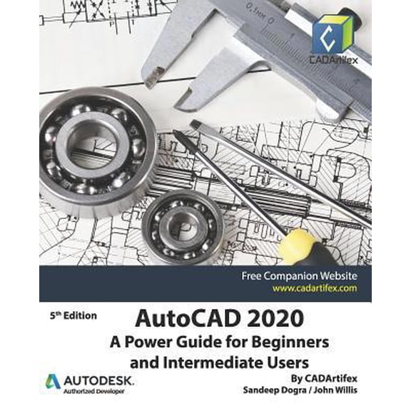 Pre-Owned AutoCAD 2020: A Power Guide for Beginners and Intermediate Users (Paperback) 1080494650 9781080494651