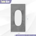thumbnail image 3 of Costway Twin Size Mattress Protector with Deep Pocket Sponge Padding Anti-slip Bottom Gray, 3 of 10