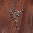 thumbnail image 4 of Arnés Cadena Multi Boho Bell Yuyangstore Finger pulsera del anillo, 4 of 4
