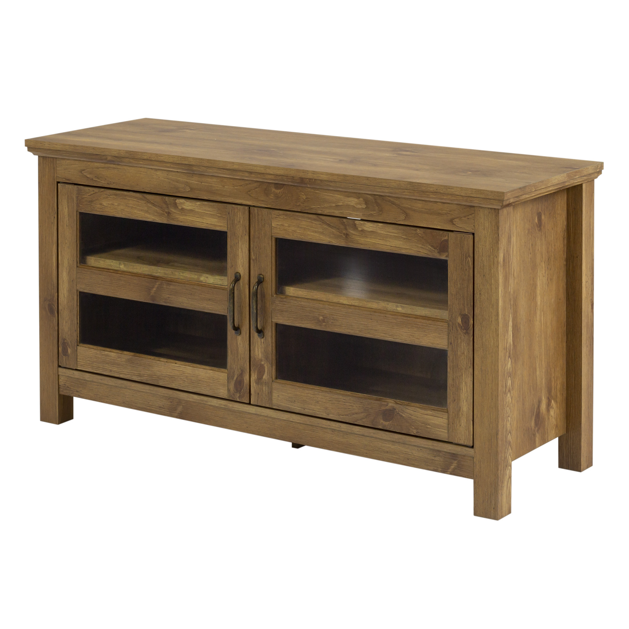 Transitional TV Stand for TVs up to 48", Barnwood