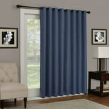 Eclipse Kenley Blackout Patio Door Window Curtain Panel - Walmart.com