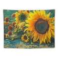 thumbnail image 5 of Sheronv Sunflowers Corn Still Life Tapestry Wall Hanging Unique Style for Home Decor - Graphic Tapestries for Living Room, Bedroom, Farmhouse, Dorm 60x50inch, 5 of 6