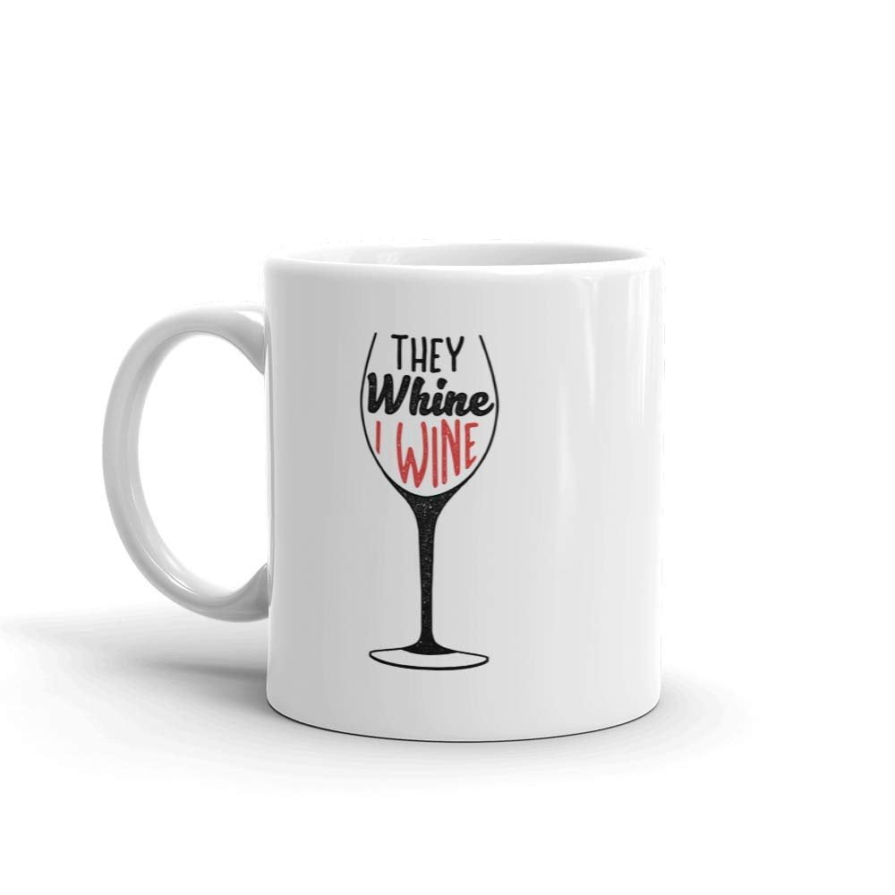 All You Need is Wine and a Cat Coffee Mug Funny Wine Gift Microwave Dishwasher Safe Ceramic Cup