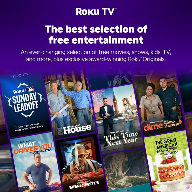 Free Shipping! Onn+ 32 Inch HD (720P) LED Roku Smart TV, 720p