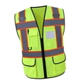 thumbnail image 3 of 2 Pcs High Visibility Reflective Vest with Reflective Strips,, 3 of 9