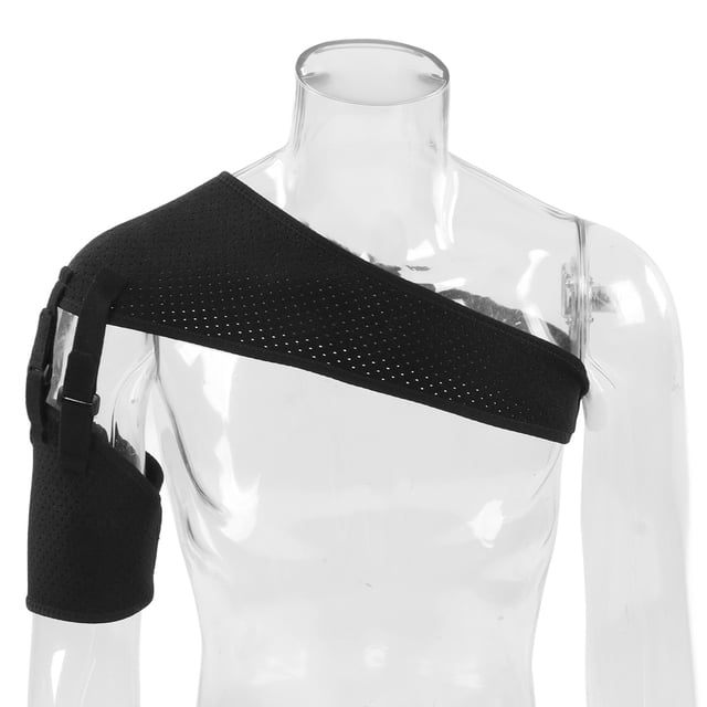Shoulder Stability Support Brace, Polyurethane Robust Reusable Adjustable Size Recovery Shoulder Brace for Hemiplegia