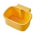 thumbnail image 2 of FeiFu Hanging Sink Drains Basket Over Sink Strainer Basket for Kitchen Utensils and Vegetables Drying Storage Sink Strainer Basket, 2 of 5