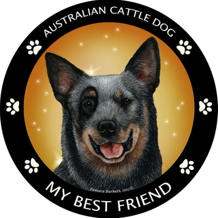 Australian Cattle Dog My Best Friend Magnet (Best Car For Dogs Australia)