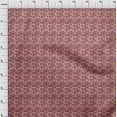 thumbnail image 3 of oneOone Viscose Chiffon Fabric Leaves & Floral Block Print Fabric By Yard 42 Inch Wide, 3 of 4