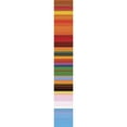 thumbnail image 3 of Grayscale 7x24 Black Modern Framed Museum Art Print Titled - Tall Totem VI, 3 of 5