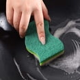 thumbnail image 2 of Thickened Wood Pulp Cotton Dishwashing Sponge Wipe Is Not Easy To Oil Double Sided Household Rag Kitchen Cleaning Dishcloth Kitchen Cleaning Supplies Scrub for Household Use, Bathroom, Kitchen, 2 of 4