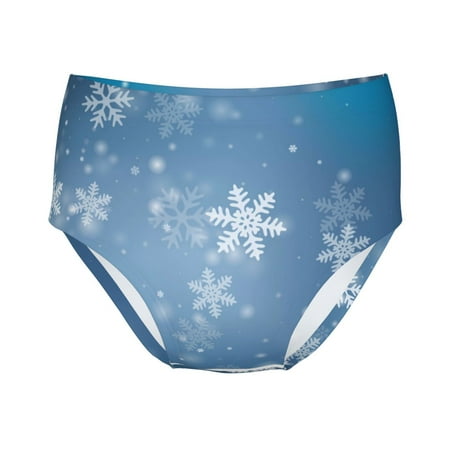 Girls Underwear  Snowflakes1 Soft Breathable Cotton Girls Panties  Kids Cute Stretch Underwear Brief for Teen and Toddlers Girls