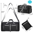 thumbnail image 3 of Bolsa de viaje Felipe Varela, impermeable, 65 L, con compartimento para zapatos, 3 of 7