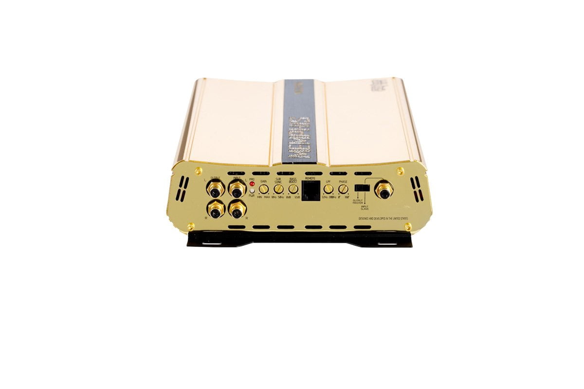 Memphis Audio 60MJP1500.1 Monoblock 1500W RMS Class-D Car Amplifier w/ Bass Knob